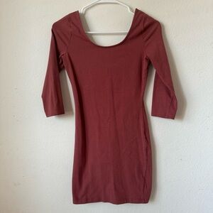 CR Mauve Mini Dress